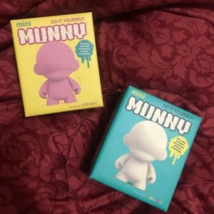 Kid Robot Mini Munny Men 2pcs